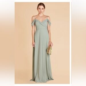 Birdy Grey Spence Convertible Dress Sage XS